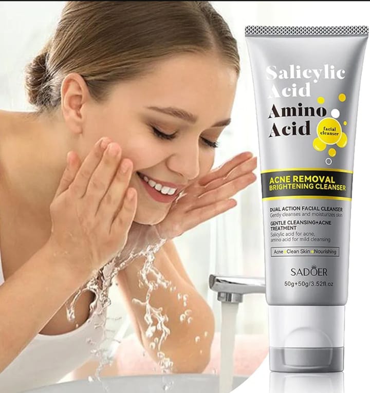 Sadoer Salicylic Acid Amino Acid Facial Cleanser(for acne and brightening)
